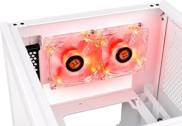 Thermaltake Core V1 Snow Edition Case, Mini Tower - Thumbnail 18