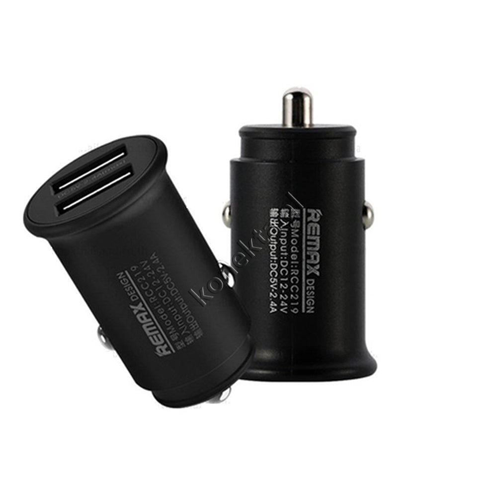 REMAX USB Charger, Black, 2.4A, 2 USB Ports - Thumbnail 4
