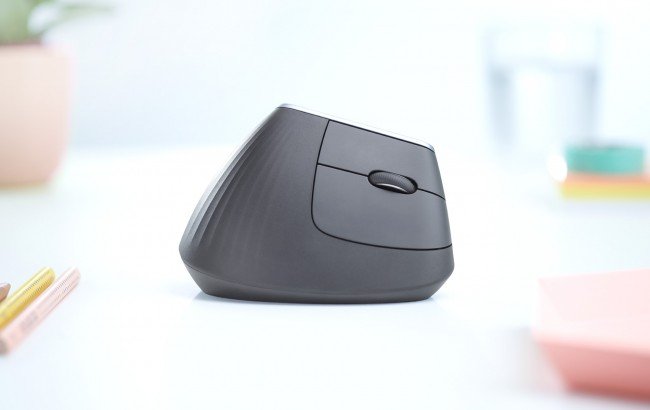 Logitech MX Vertical Mouse, Black - Thumbnail 7