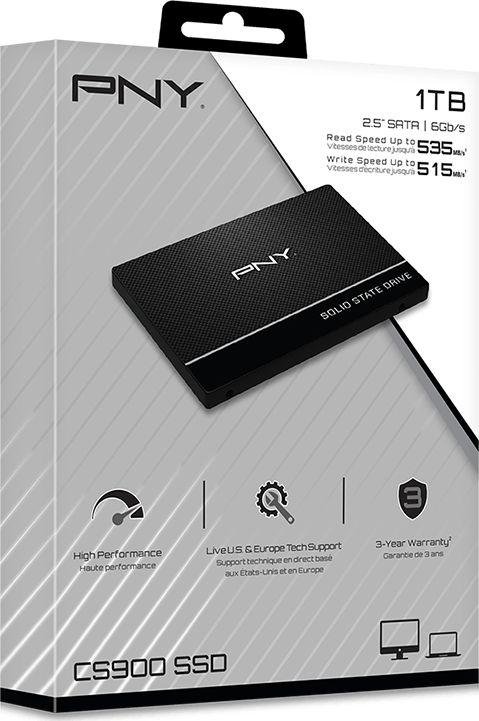 PNY CS900 SSD, 1TB, 2.5" SATA III - Thumbnail 4