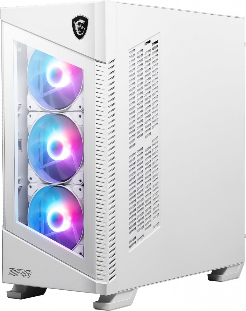 MSI MPG Velox 100R Case, ARGB, Midi Tower - Thumbnail 5