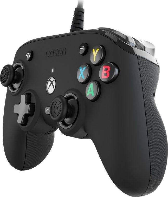 Nacon Pro Compact Controller, Wired, Black - Thumbnail 2