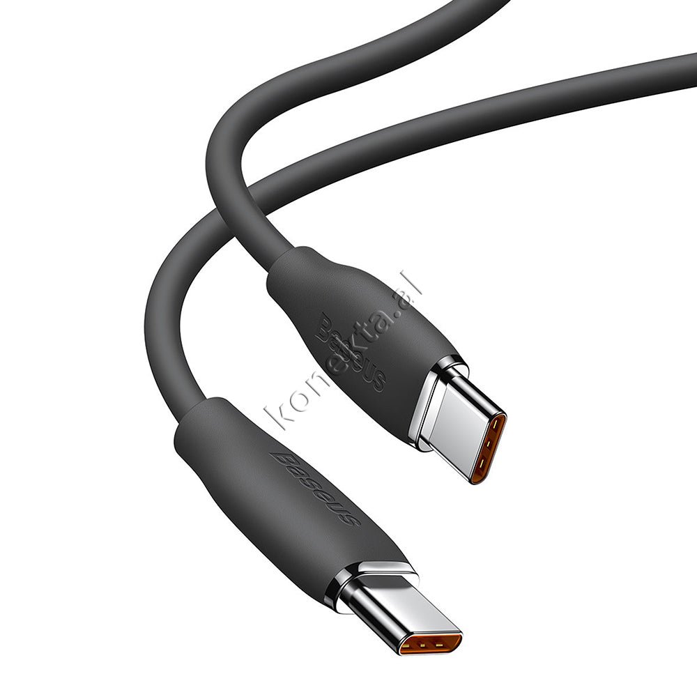Baseus Type-C to Type-C Charging Cable, 100W, 1.2m - Thumbnail 3