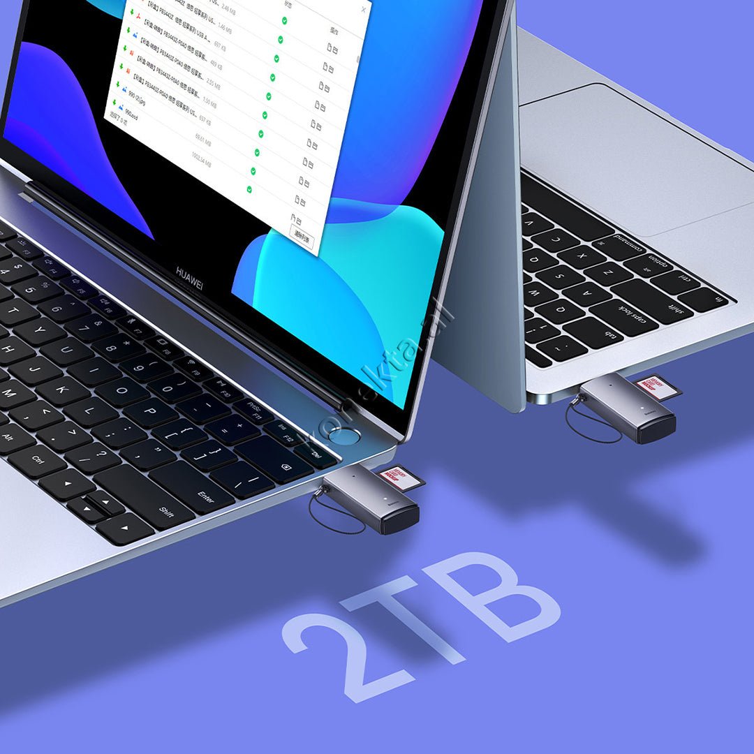 Baseus USB Adapter, Gray - Thumbnail 6
