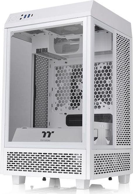Thermaltake The Tower 100 Mini Snow Case, Mini Tower, White - Image 1