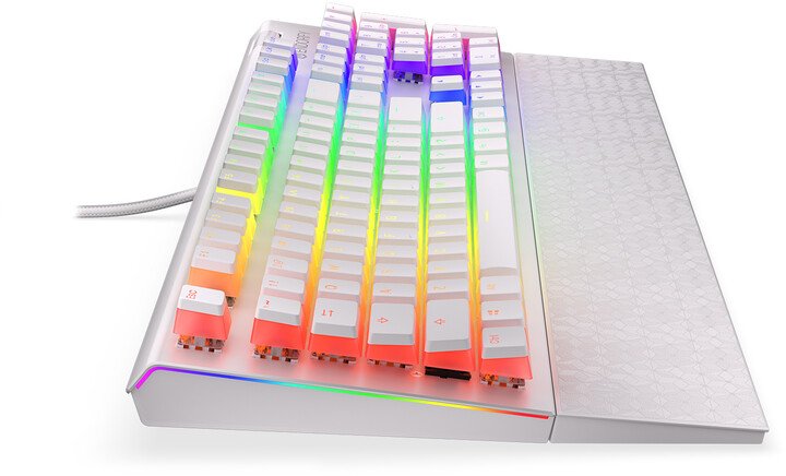 Endorfy Omnis Pudding Onyx Keyboard, White, Kailh Brown, US - Thumbnail 5