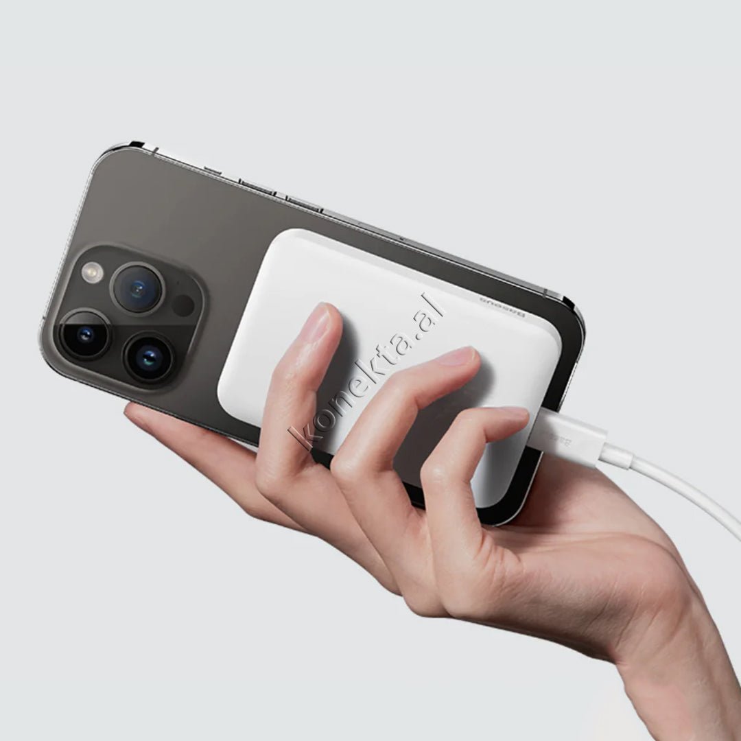 Baseus 6000mAh 20W External Battery, Wireless MagSafe Charging - Thumbnail 39