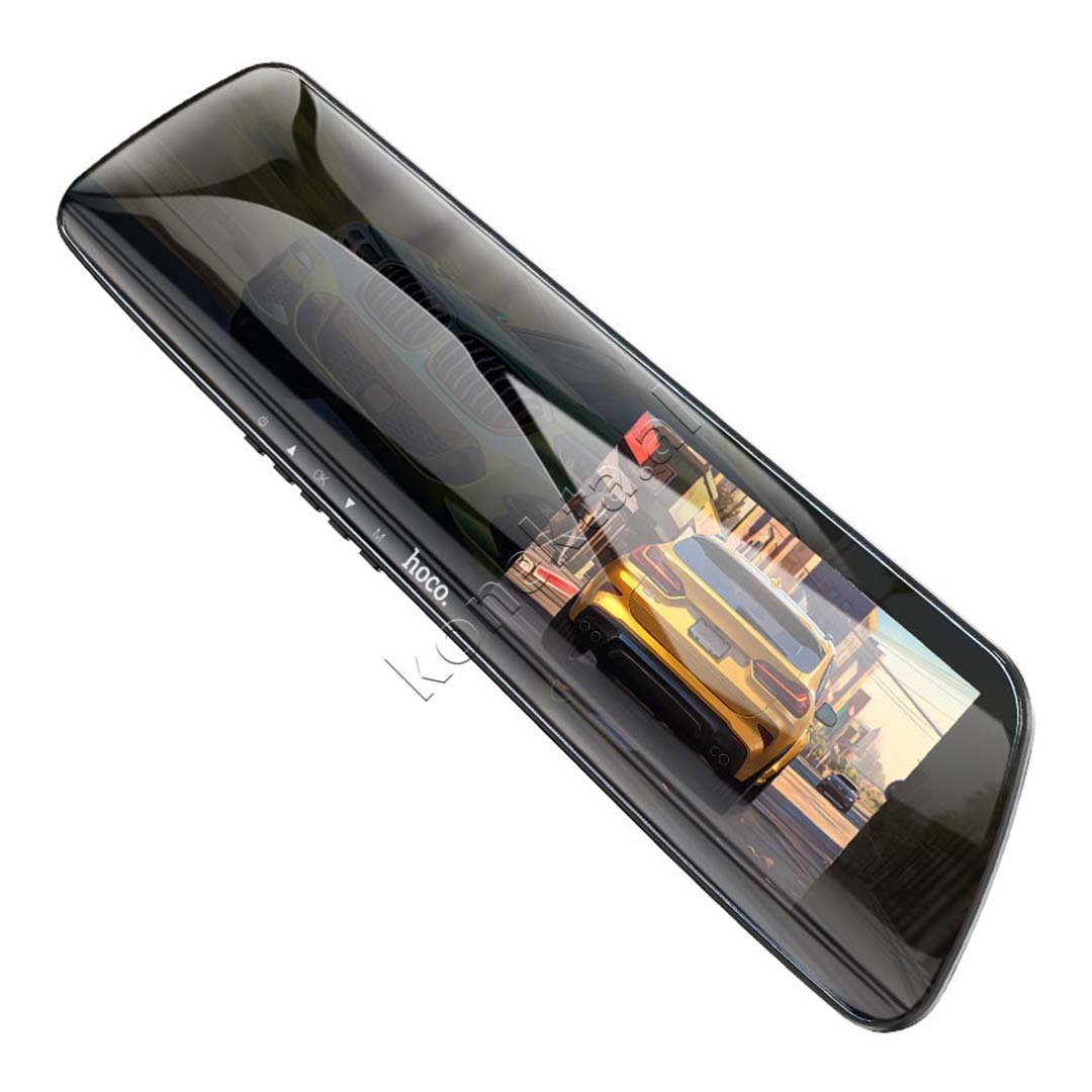 Hoco Kamera Pasqyre Per Makine Me Ekran 4.5" + Kamera Mbrapa - Thumbnail 2