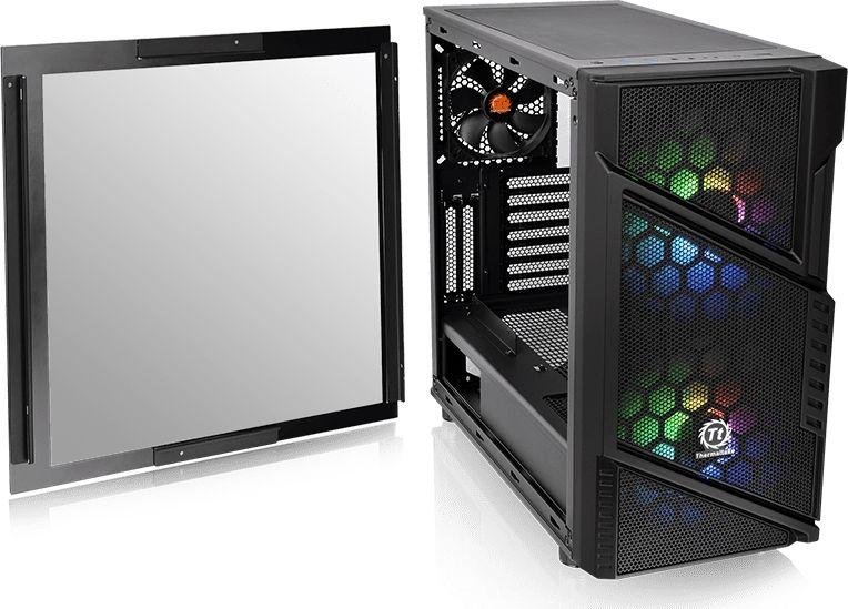 Thermaltake Commander C31 TG ARGB Case, Midi Tower - Thumbnail 8