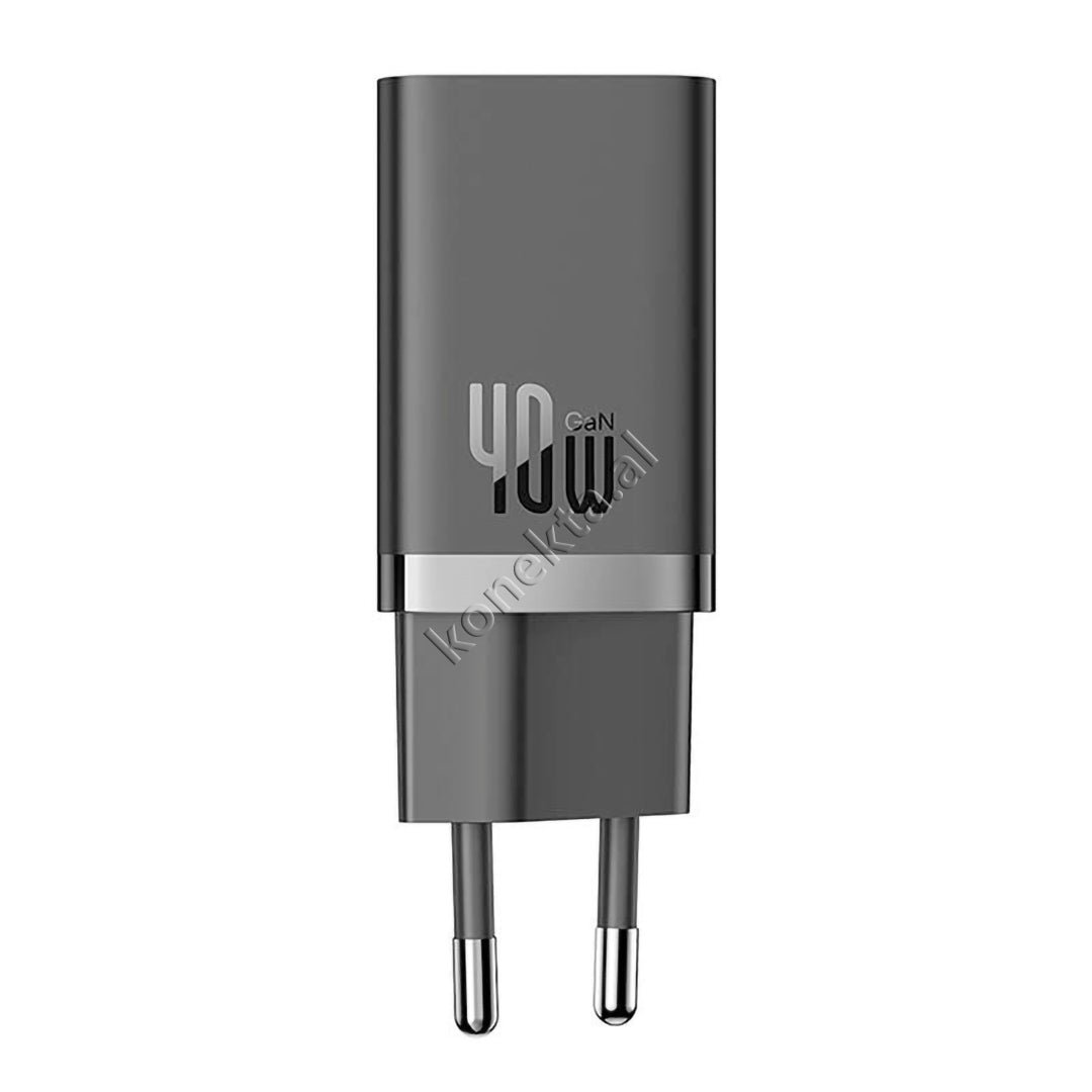Baseus 40W Fast Charge Adapter, 2 Ports Type-C - Thumbnail 3