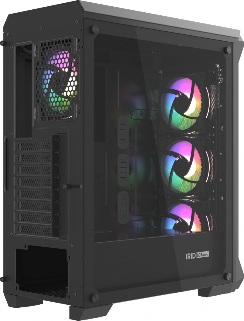Genesis IRID 505 ARGB V2 Case, Midi Tower - Thumbnail 9