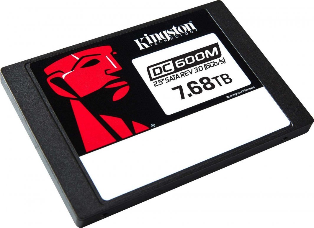 Kingston DC600M SSD, 7.68TB, 2.5" SATA III - Thumbnail 2
