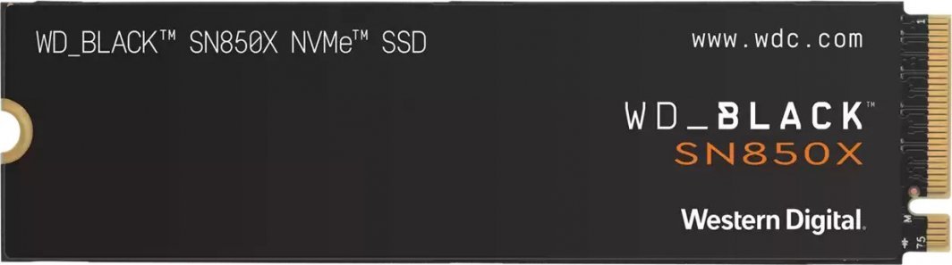 WD Black SN850X SSD, 2TB, M.2 2280 PCI-E x4 Gen4 NVMe - Image 1