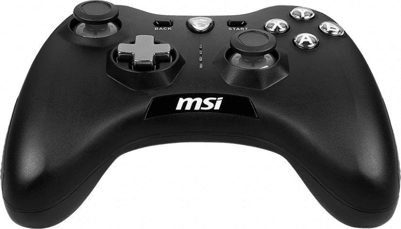 MSI Force GC20 V2 Controller, Wired, Black - Thumbnail 3