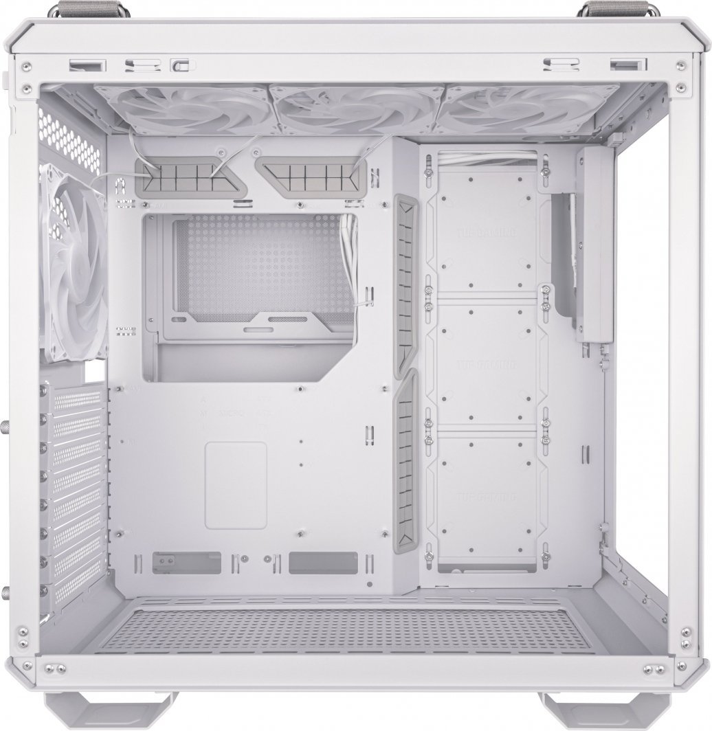 Asus TUF Gaming GT502 PLUS TG ARGB Case, White, Midi Tower - Thumbnail 11