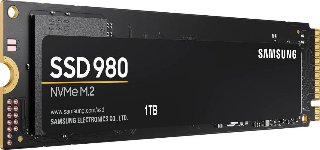 Samsung 980 SSD, 1TB, M.2 2280 PCI-E x4 Gen3 NVMe - Thumbnail 2