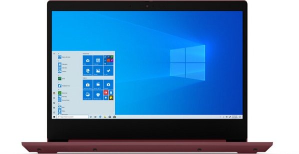 Lenovo IdeaPad 3 14IGL05 Laptop, 14", Intel Celeron, 4GB RAM, 128GB SSD, Intel UHD Graphics, Red - Thumbnail 3