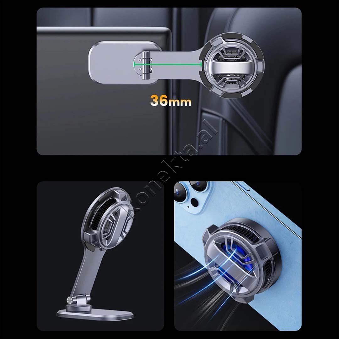 UGreen Mbajtese Celulari Magnetike Dhe Karikues Per Makina Tesla - Thumbnail 3