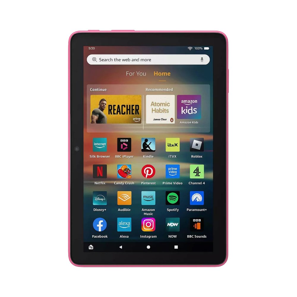 Amazon Fire HD 8 Tablet, 32GB, 2024, Hibiscus - Image 1