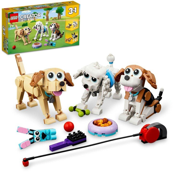 LEGO Creator 31137 Cute dogs Set, 475 pieces - Image 1
