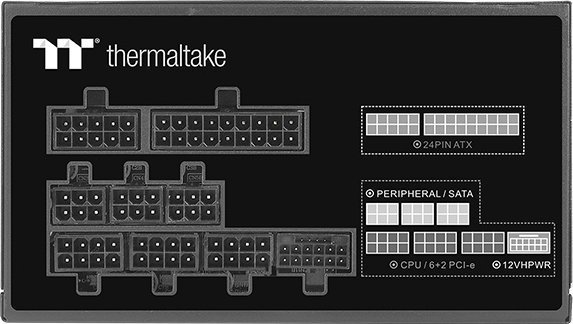 Thermaltake Toughpower GF A3 PS-TPD-0650FNFAGE-H Power Supply, 650W - Thumbnail 5