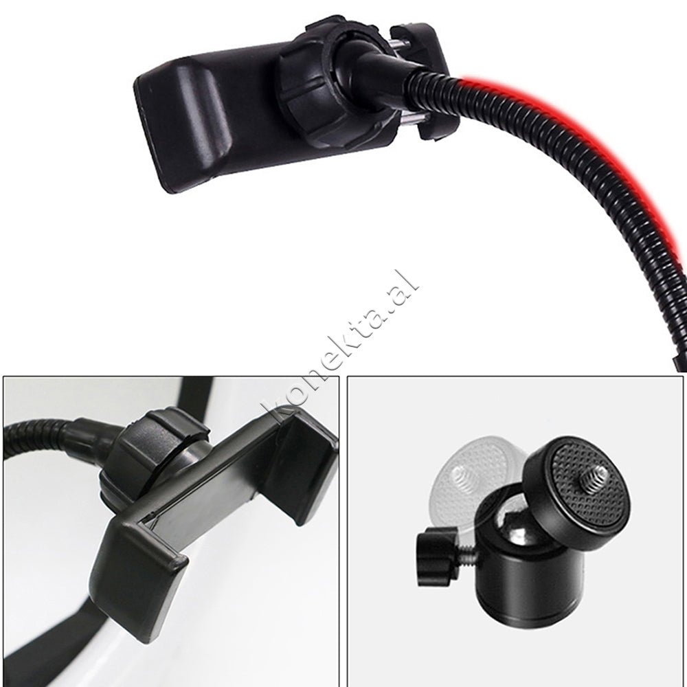 Baseus Tripod Me Drite Rrethore LED RGB Me Ndricim Perfekt - Thumbnail 22