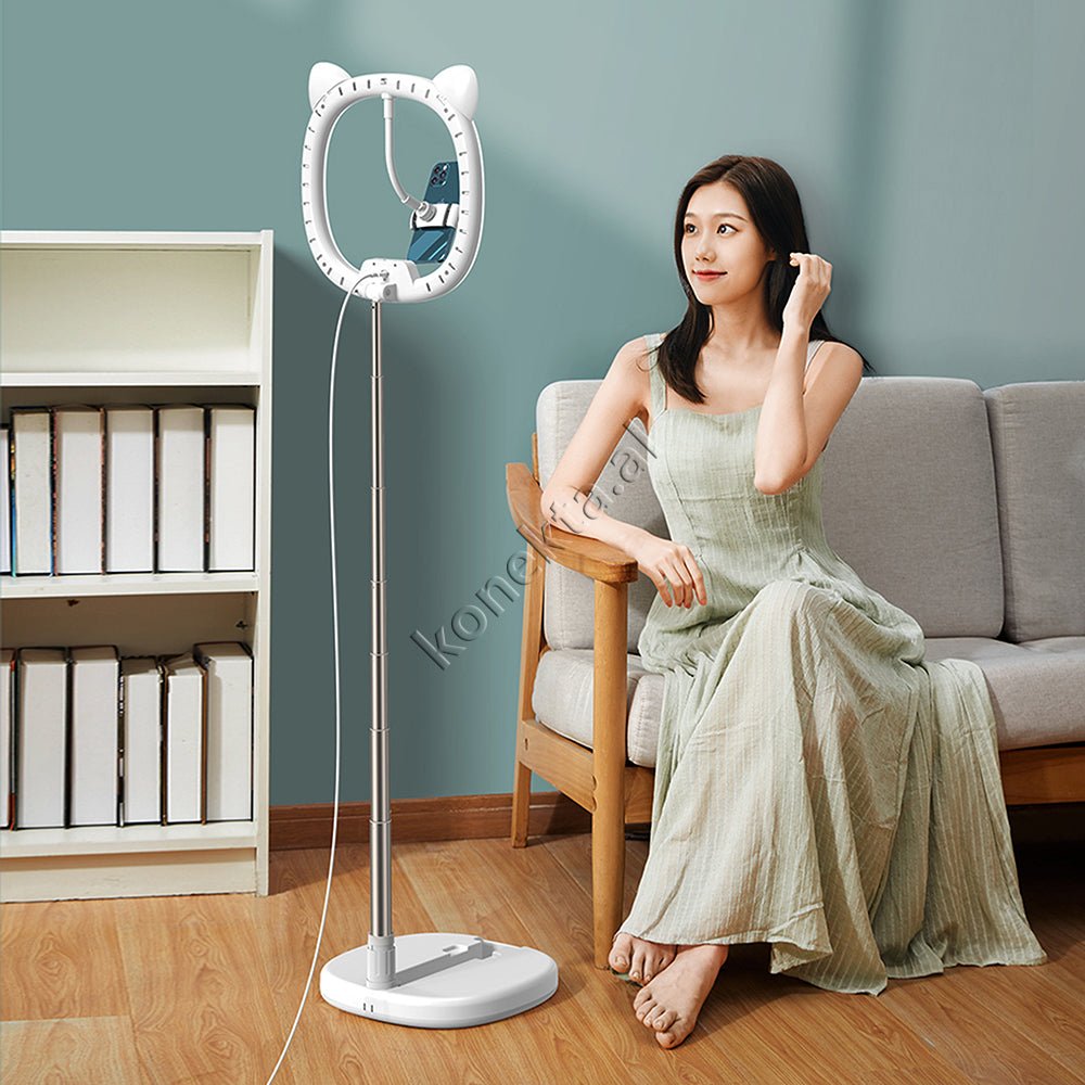 Remax Tripod with LED Ring Light - Thumbnail 5