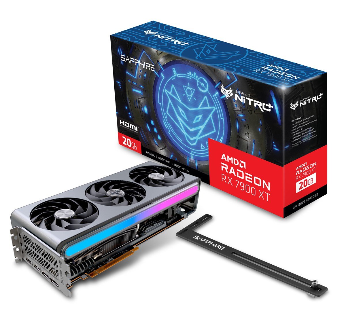 Sapphire Nitro+ Radeon RX 7900 XT Vapor-X Graphics Card, 20GB GDDR6 - Thumbnail 7