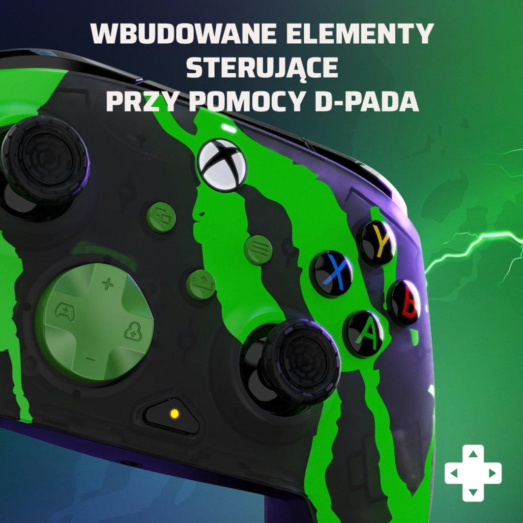 PDP XS Rematch Controller, Wired, Black / Green - Thumbnail 36