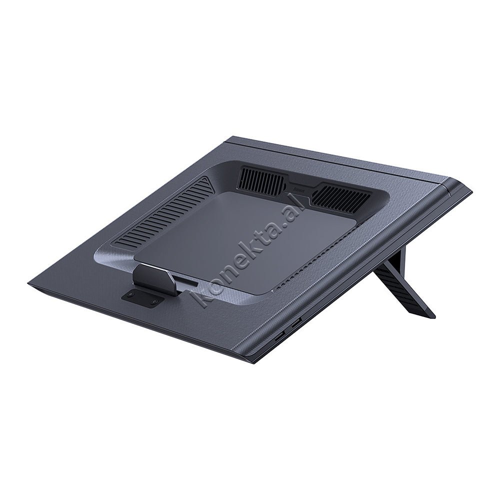 Baseus Laptop Holder with Cooler, Dark Gray - Thumbnail 5