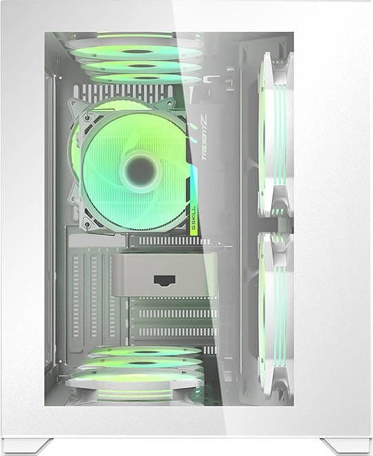 Darkflash C305 Case, White, Midi Tower - Thumbnail 6