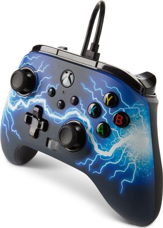 PowerA Arc Lightning Controller, Wired, Blue - Thumbnail 3