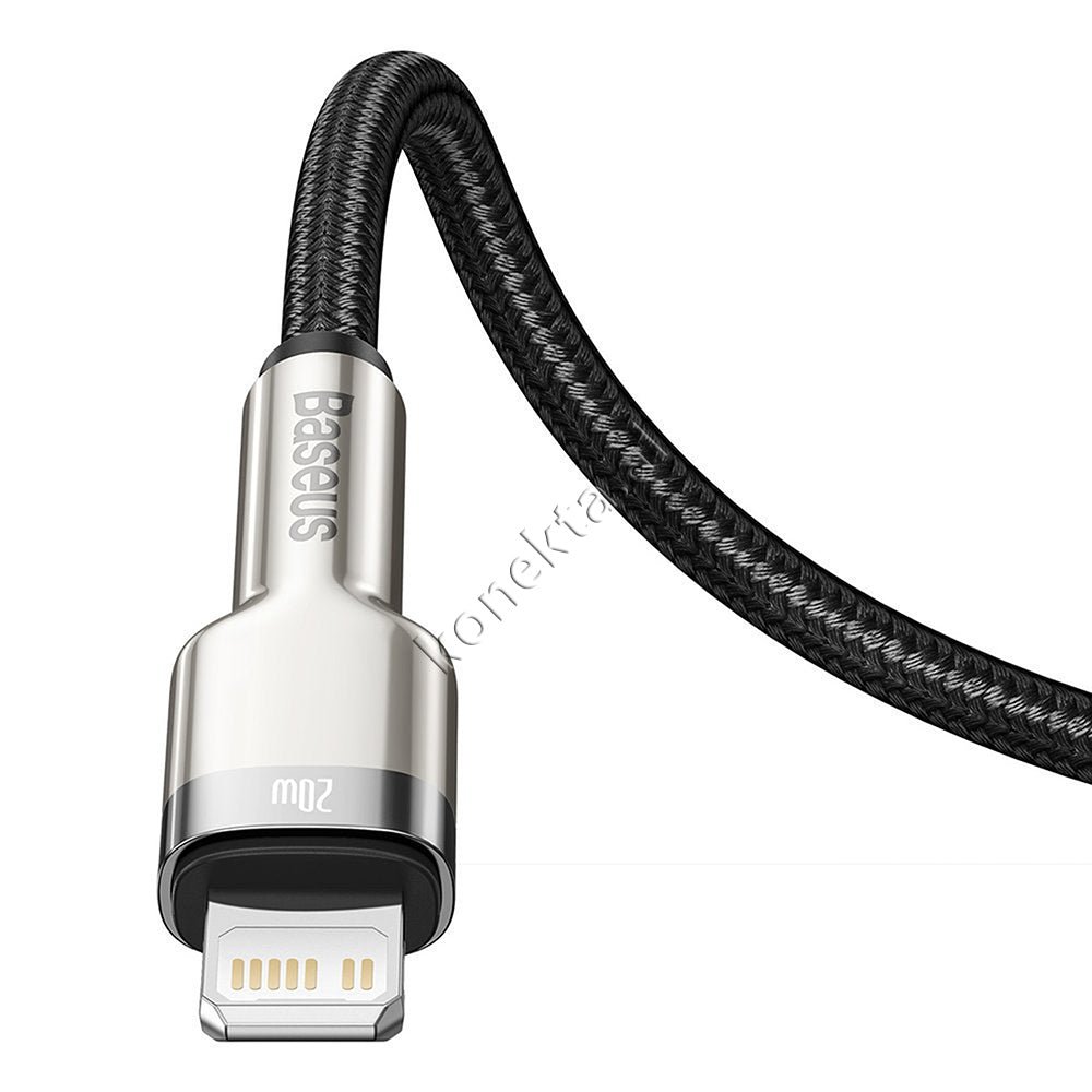 Baseus Type-C to Lightning Charging Cable, 20W, 1m, White - Thumbnail 7