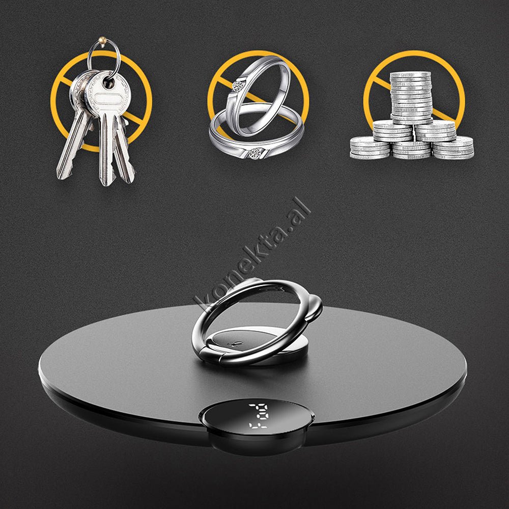 Baseus Wireless Charger with Digital LED Indicator - Thumbnail 10