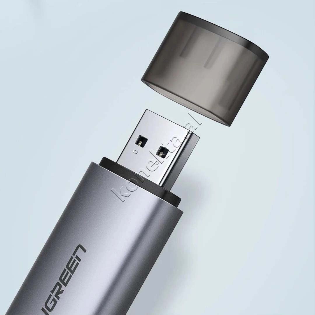 UGreen USB Card Reader with USB-A and USB-C Ports for TF and SD Cards - Thumbnail 4