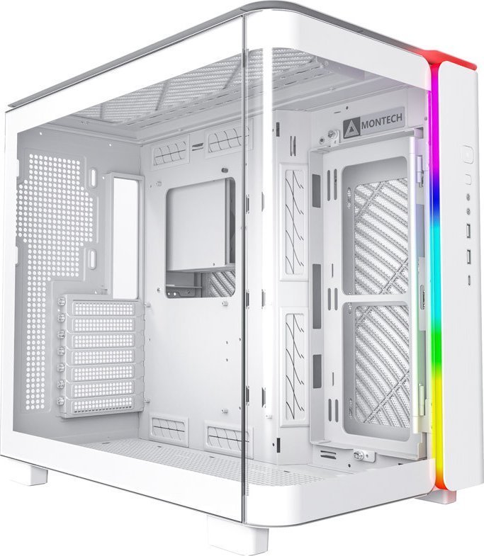 Montech King 95 ARGB Case, White, Midi Tower - Image 1