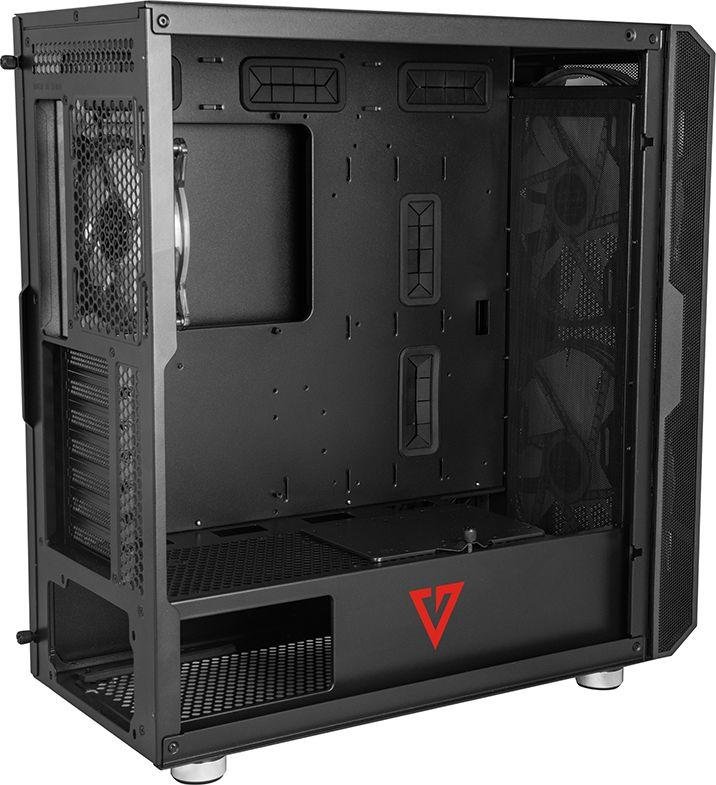 Modecom Volcano Amirani ARGB Case, Black, Midi Tower - Thumbnail 9