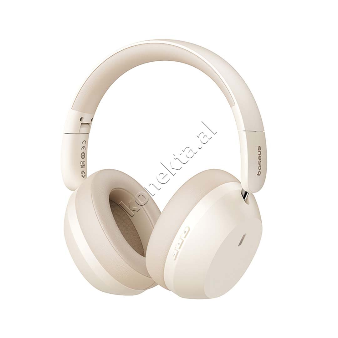 Baseus Bass 35 Wireless Bluetooth Headphones, Black, White - Thumbnail 9