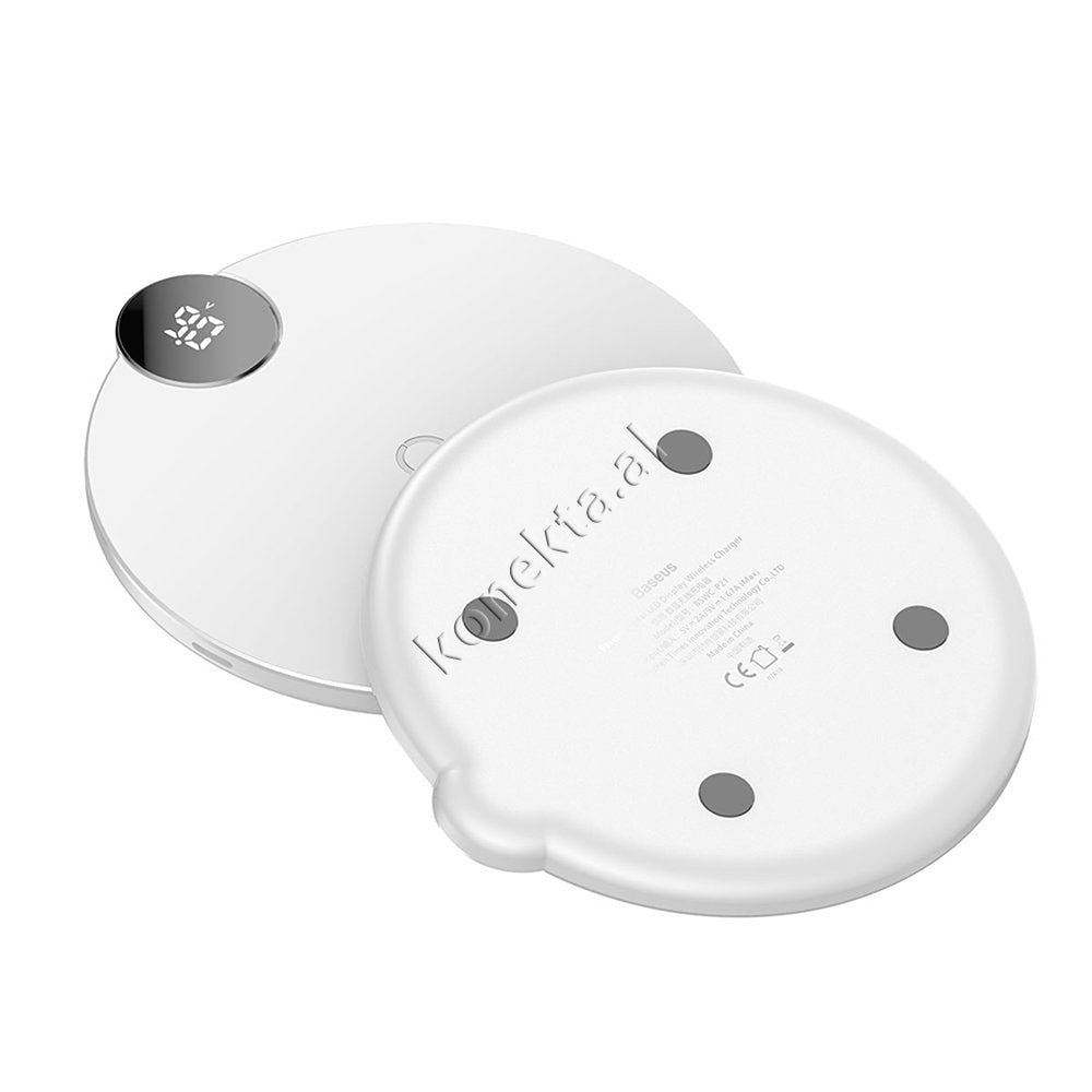 Baseus Wireless Charger with Digital LED Indicator - Thumbnail 13