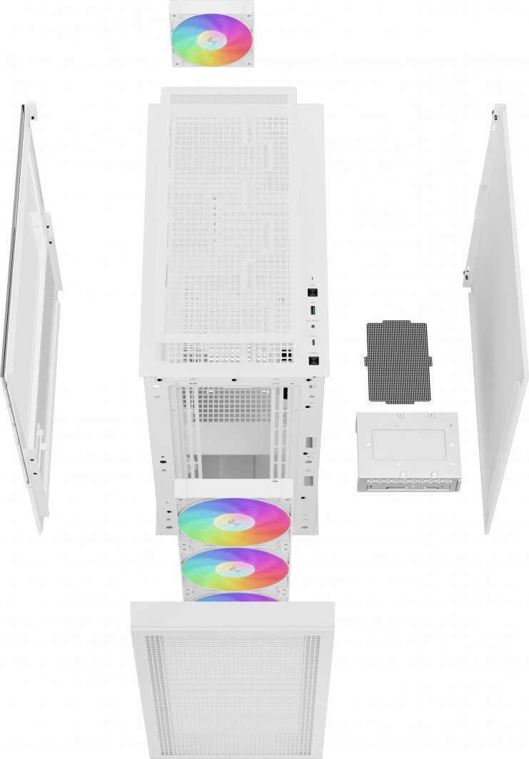 Deepcool CH560 Digital ARGB Case, Midi Tower - Thumbnail 14
