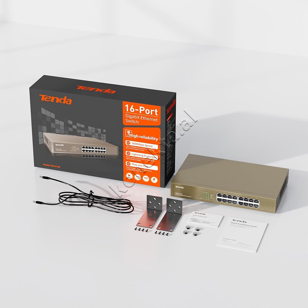 Tenda V6.0 Switch Me 16 Porta - Thumbnail 7