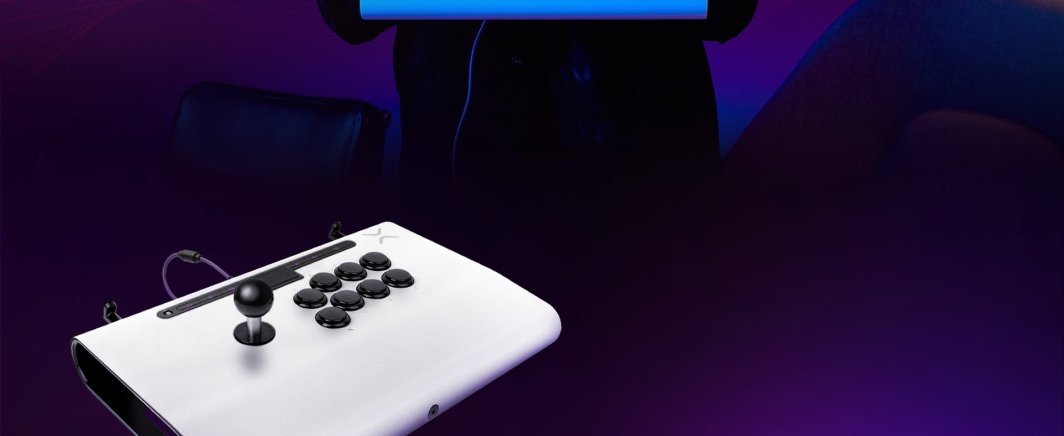 Victrix PS5 Pro FS Arcade Fight Controller, Wired, White - Thumbnail 6