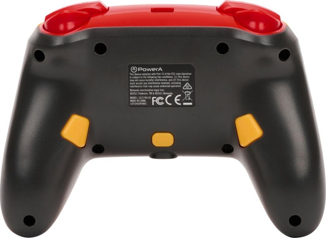PowerA Pokemon Oran Berry Pikachu Controller, Red, Wired - Thumbnail 7
