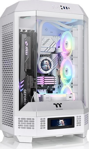 Thermaltake The Tower 300 Case, White, Micro Tower - Thumbnail 2