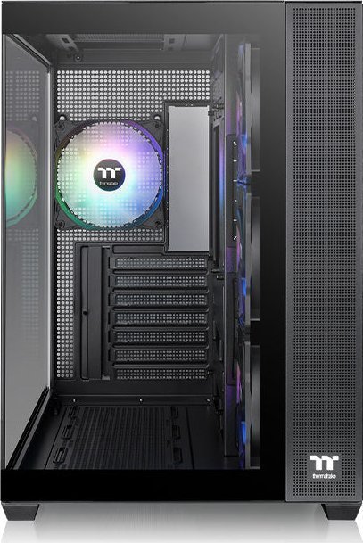 Thermaltake View 380 TG Case, Black, Midi Tower - Thumbnail 2