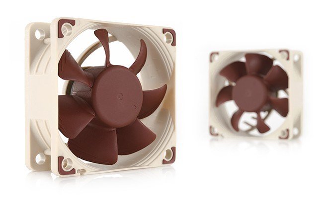 Noctua NF-A6x25 PWM Fan, 6 cm, Bronze / Beige - Thumbnail 2