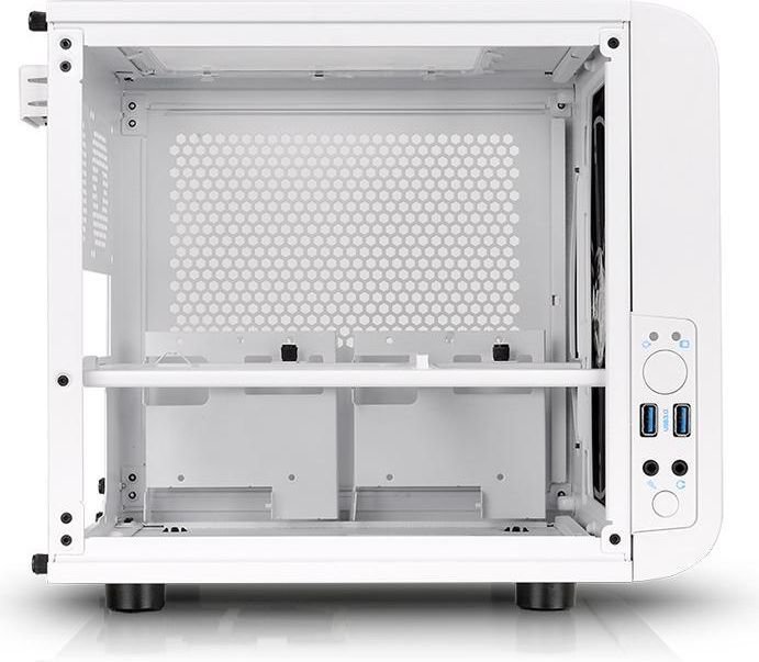 Thermaltake Core V1 Snow Edition Case, Mini Tower - Thumbnail 11