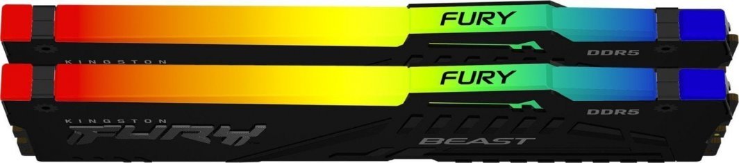 Kingston Fury Beast RGB Memory, DDR5, 32 GB, 6400 MHz, CL32 - Thumbnail 3