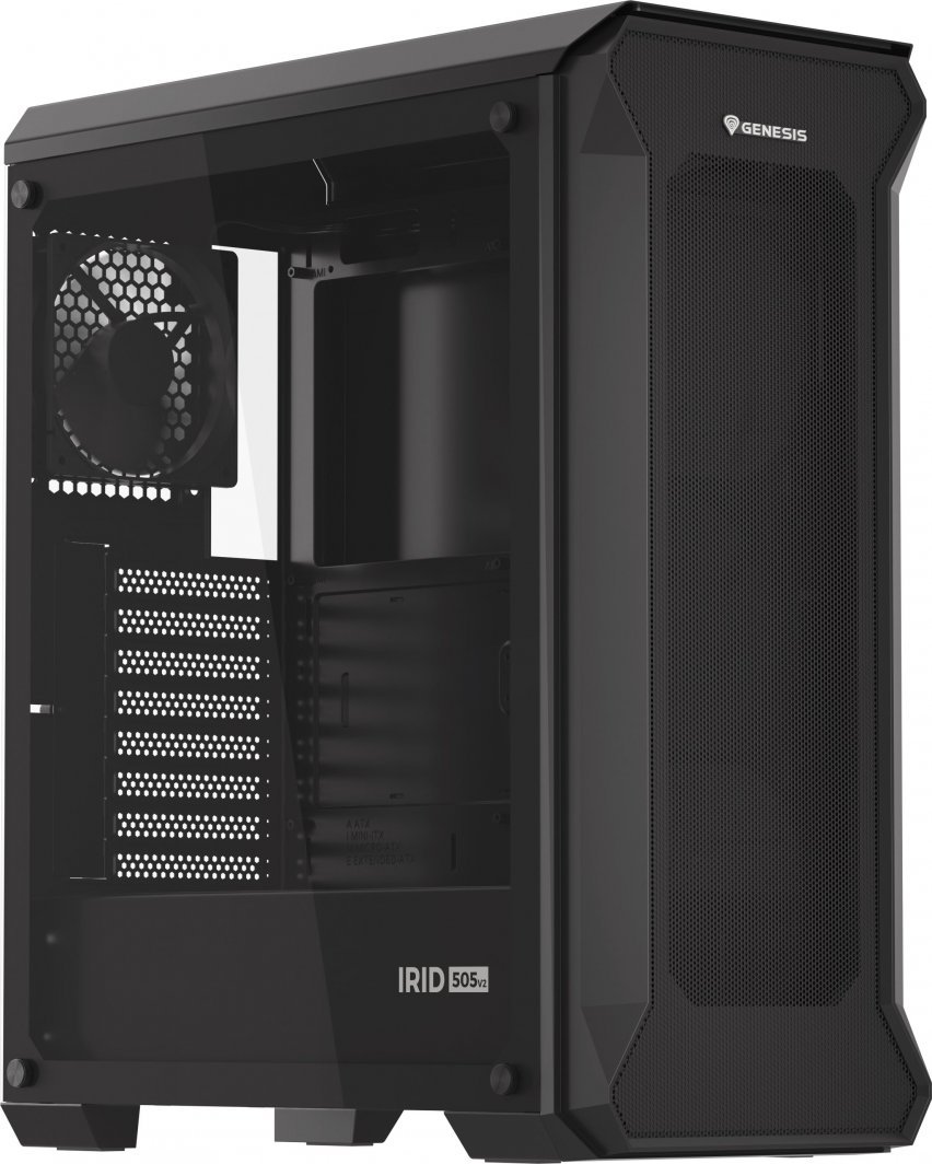 Genesis IRID 505 V2 Case, Midi Tower - Thumbnail 3