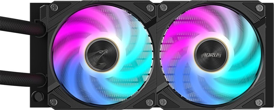 Gigabyte Aorus WaterForce X II 240 Water Cooler, RGB LCD, 240mm - Thumbnail 3